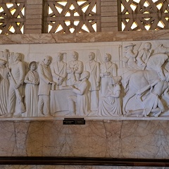 story in relief