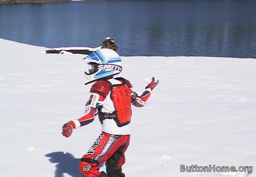 07 Bryan winds up at a lake near Donner Pass