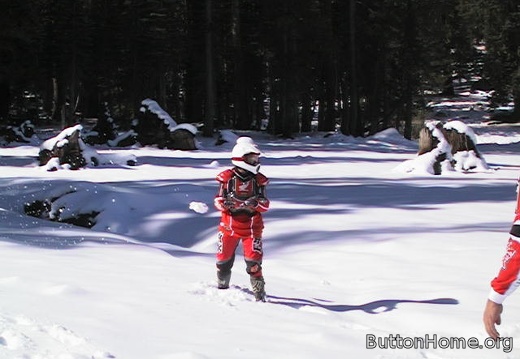 09 Snowball just misses Briana