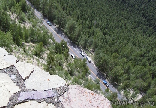 15 View into the valley in Glacier