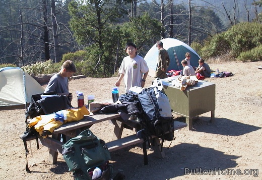 02 Setting up at Sky Camp