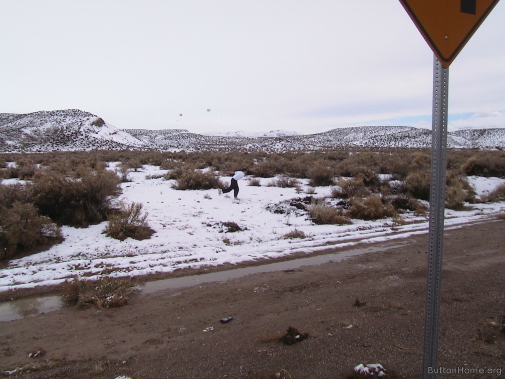 03 Bryan in Nevada desert snow
