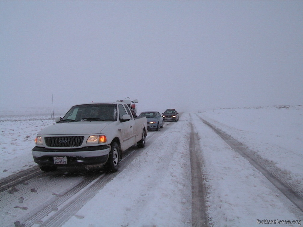 06 Waiting for plow at pass after Austin NV