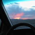 52 Great desert sunset headed home in NV