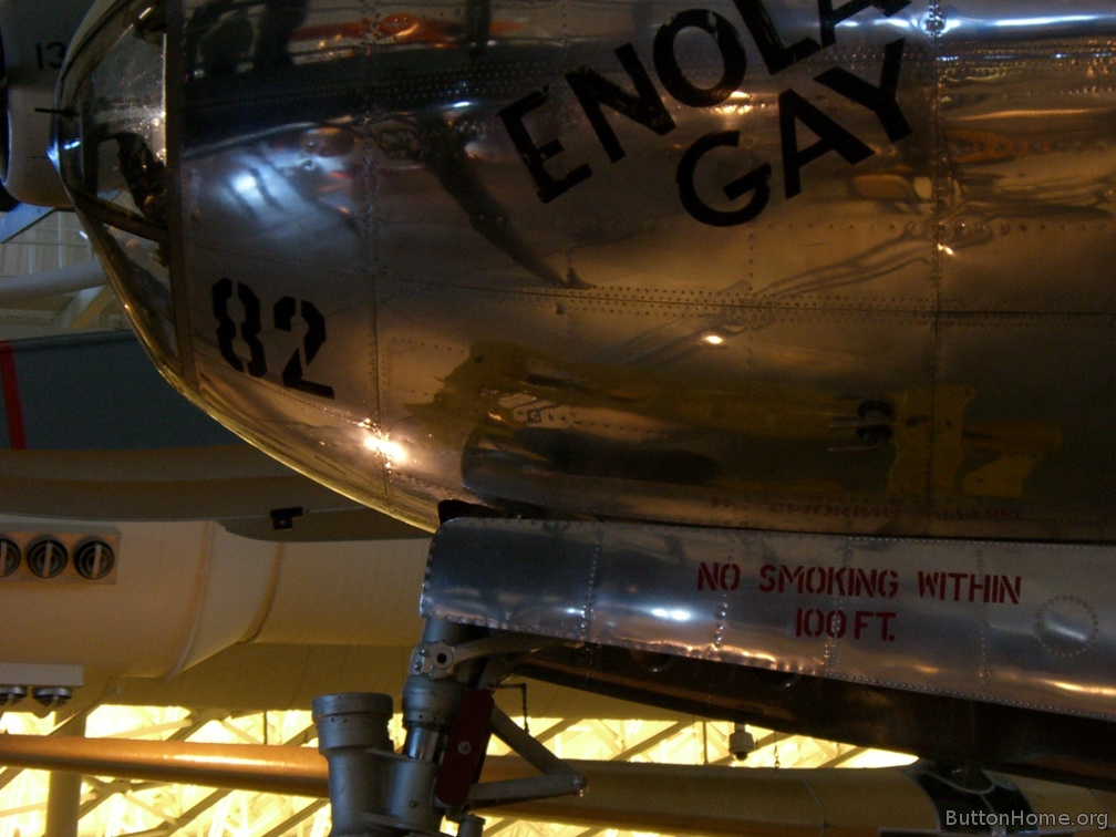 B-29 Enola Gay nose