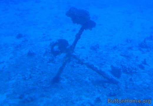 Anchor from a late 1800's ship