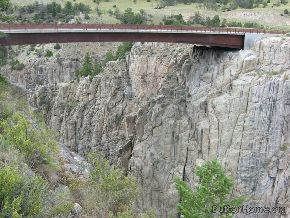 Hell of a canyon note bridge