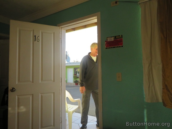 Bill at the door