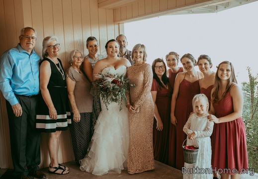 bride with families