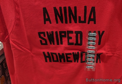 Ninja Swiped my Homework