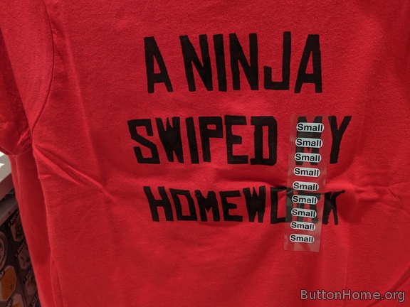Ninja Swiped my Homework