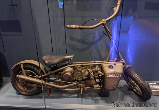 Secret agent motorcycle