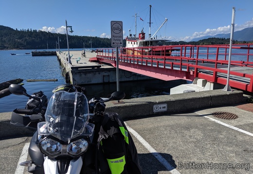 Parked at the Swept Away dock