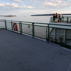 Nice evening on the ferry