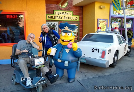 John stopped for cart speeding