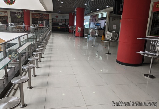 Empty food court