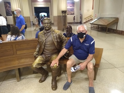 John with Teddy Roosevelt 