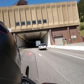 Eisenhower Tunnel when westbound