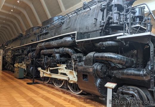 Huge steam engine