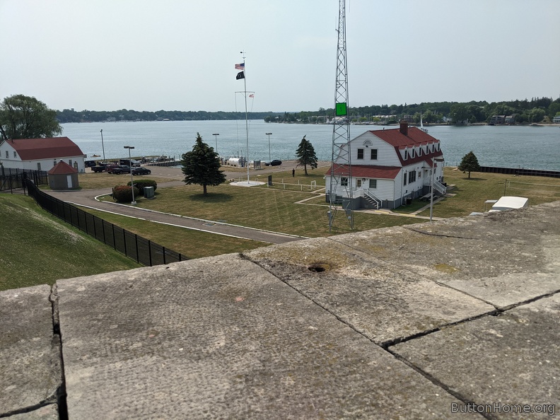 Coast Guard Station just outside Fort Niagara