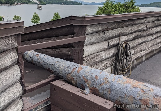 Cannon at Fort William Henry