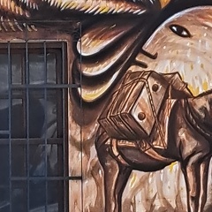 burro mural