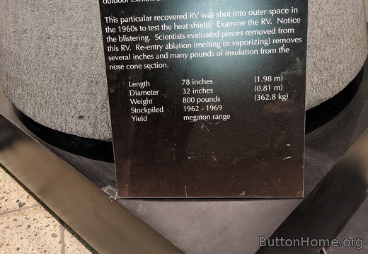 Minuteman Mk 5 RV details