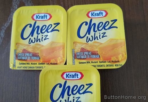 When have you seen Cheez Wiz in snack packs?