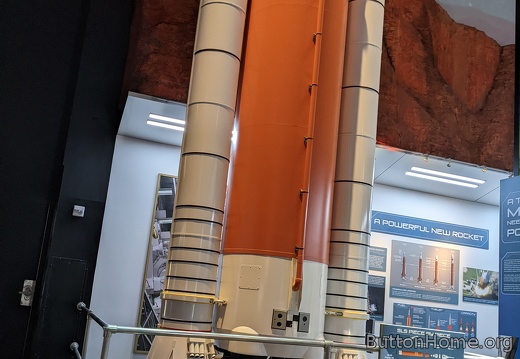 SLS booster model