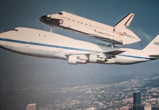 Endeavour on the 747 delivered to Los Angeles