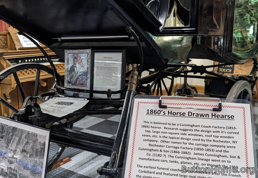 1860's hearse may have been used by Pres. Lincoln