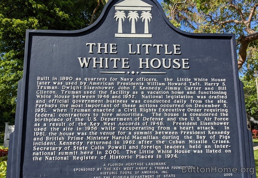 The Little White House in Key West