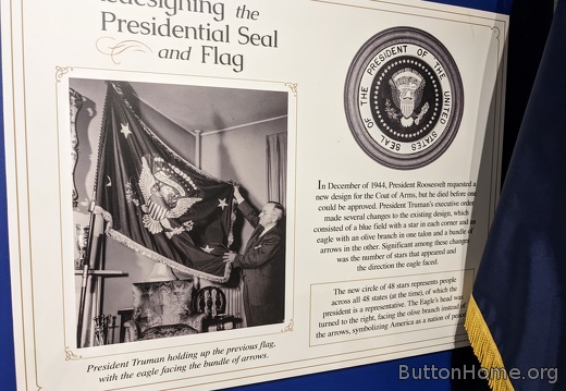 Truman's changes to the presidential seal