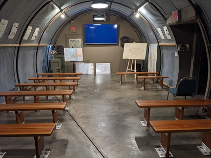 National Museum of the Mighty Eighth Air Force briefing hut