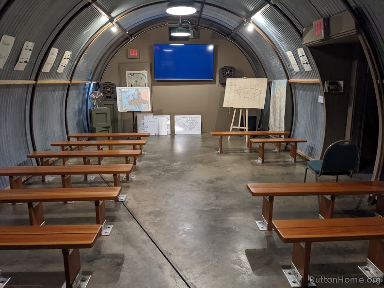 National Museum of the Mighty Eighth Air Force briefing hut