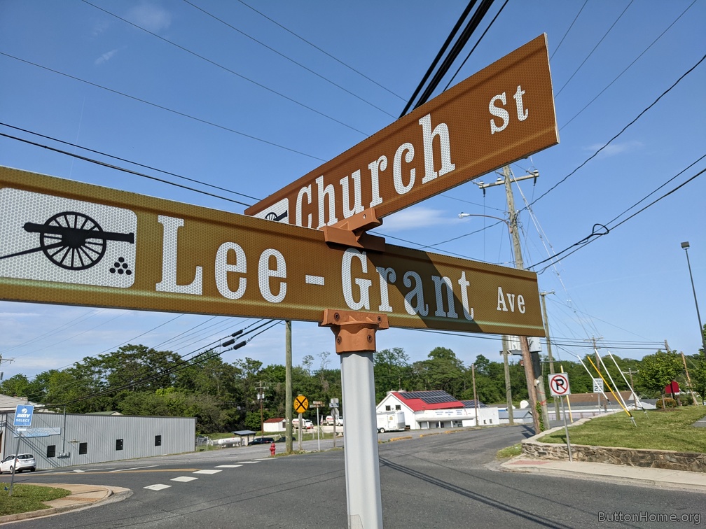 Lee-Grant Ave in Appomattox