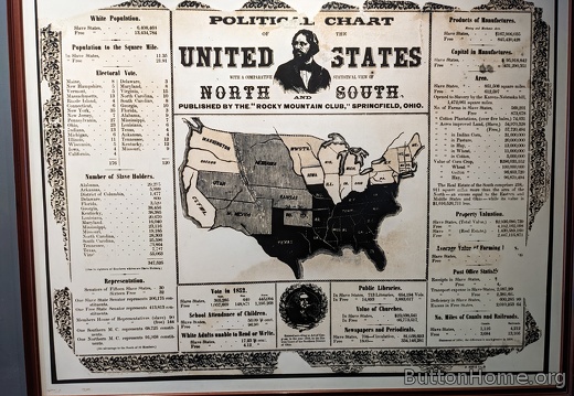 political chart and status in 1850
