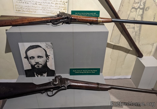 actual weapons used by John Brown and party
