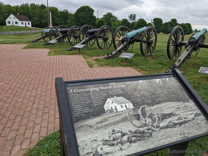 Example cannon types used at Antietam