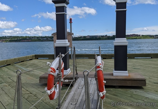 The Last Steps ... prior to boarding for WWI