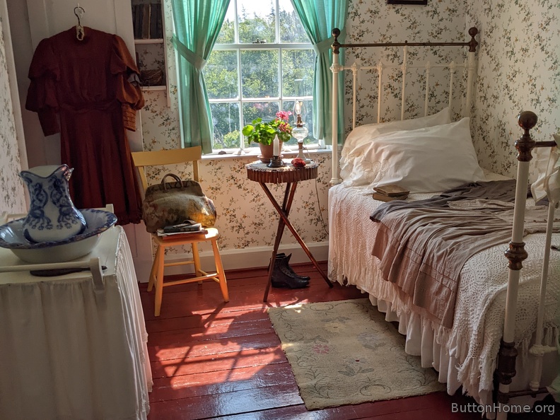 Lucy Maud Montgomery bedroom
