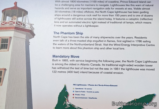 North Cape Lighthouse details