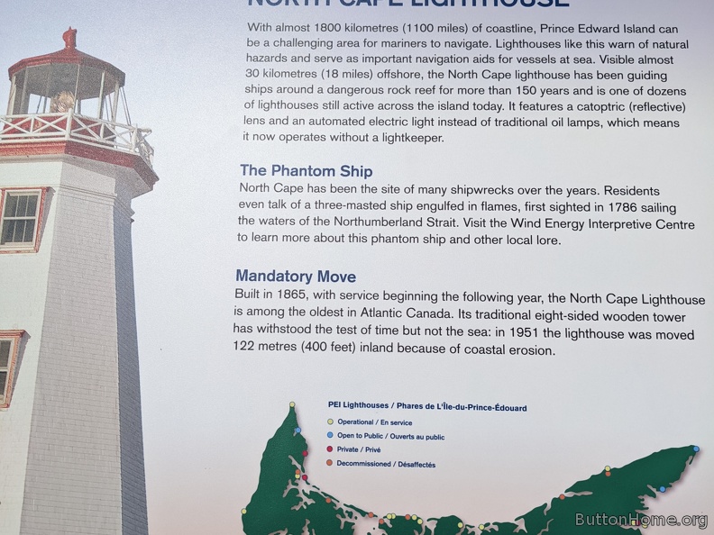 North Cape Lighthouse details