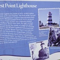 West Point Lighthouse details