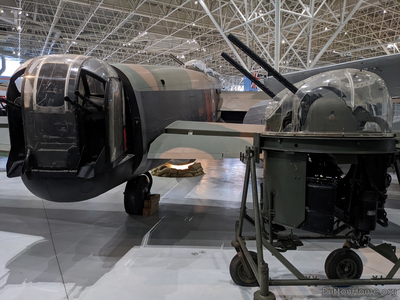 Avro Lancaster rear view