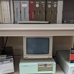 Specialized IBM PC and software from the 1980s