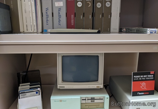 Specialized IBM PC and software from the 1980s