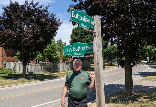 corner of John Button Blvd and Buttonfield