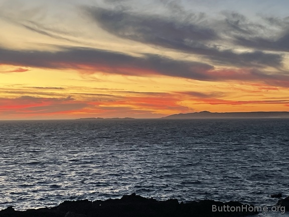 sunset Bahía Asunción