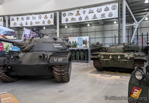 M48 Patton beside T-72